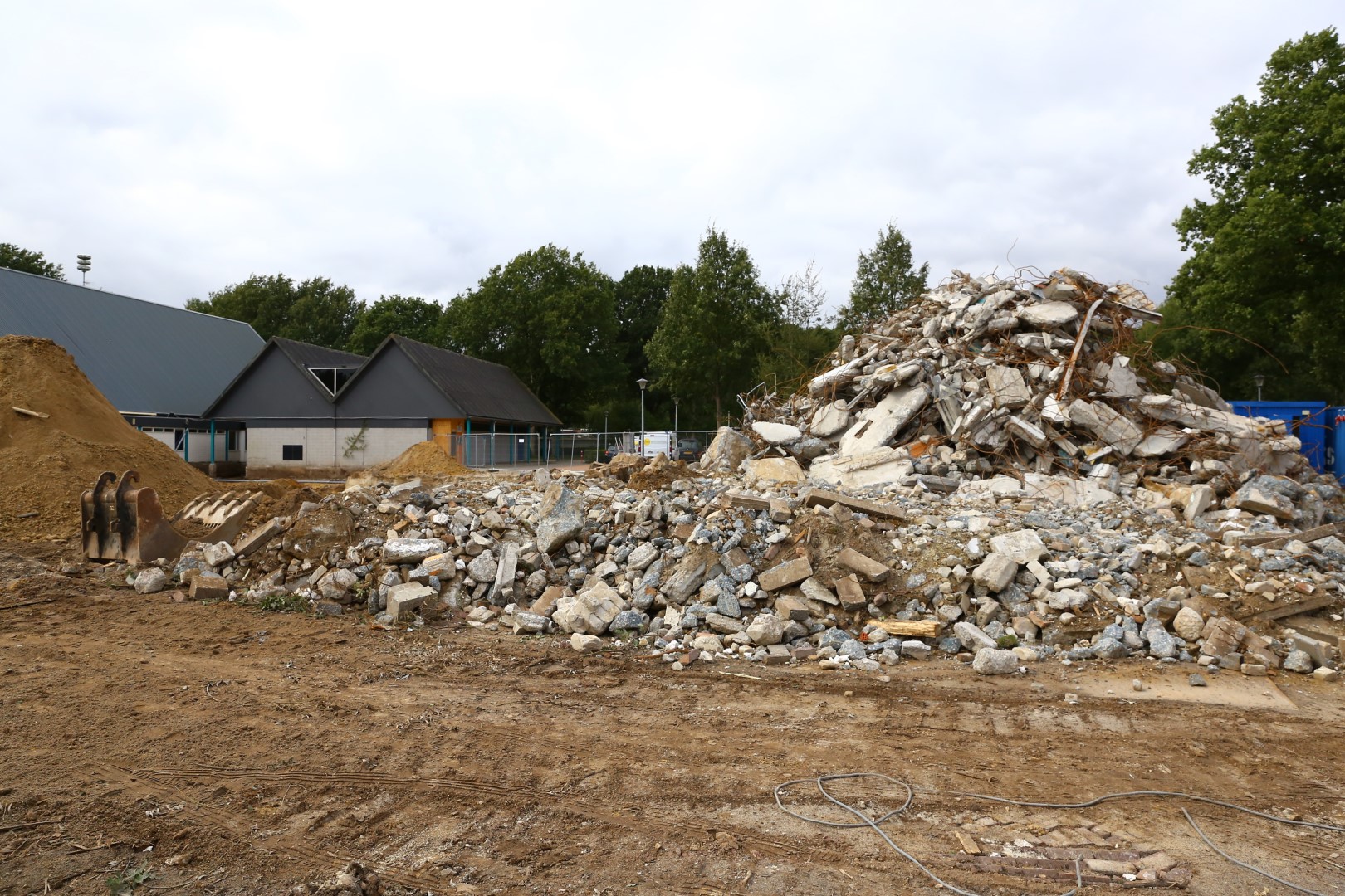 Sloopwerkzaamheden oude Boerhoorn